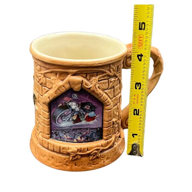 Harry Potter Hagrid Mug Vintage 2000 Warner Bros XPRES Sorcerer's Stone Rare
