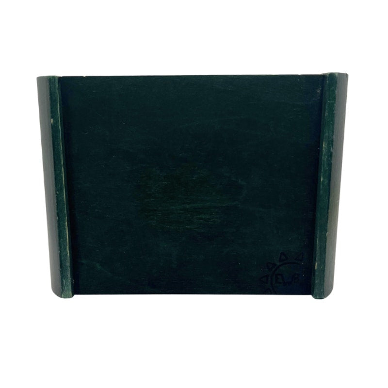 Polish Wooden Keepsake Box with Celtic Knot Design and Secret Locking Mechanism