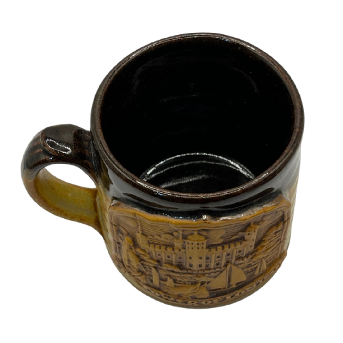Vintage Tower of London 3D Relief Mug King Henry VIII Ceramic Tankard