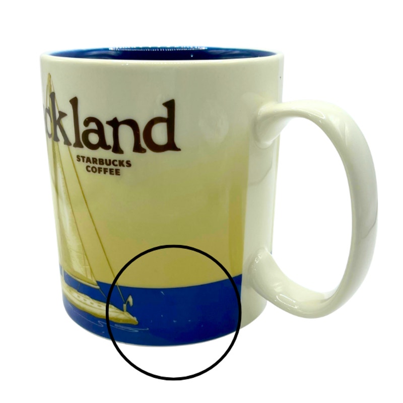 Starbucks Auckland New Zealand Global Icon Series Coffee Mug 16oz