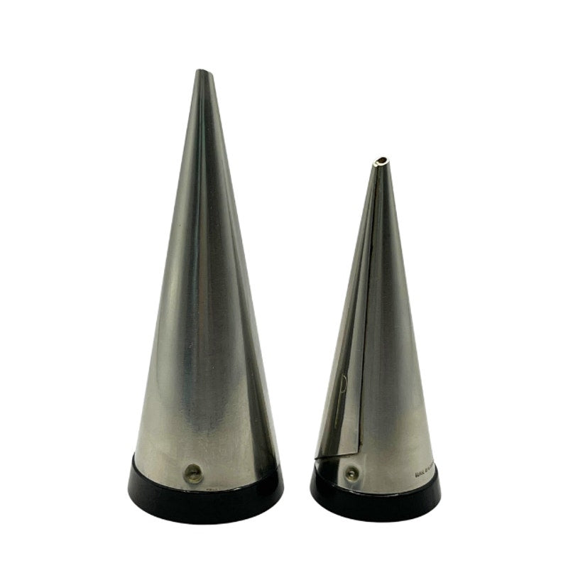 Vintage Pierre Forssell Gense Conical Salt And Pepper Shaker Set Swedish