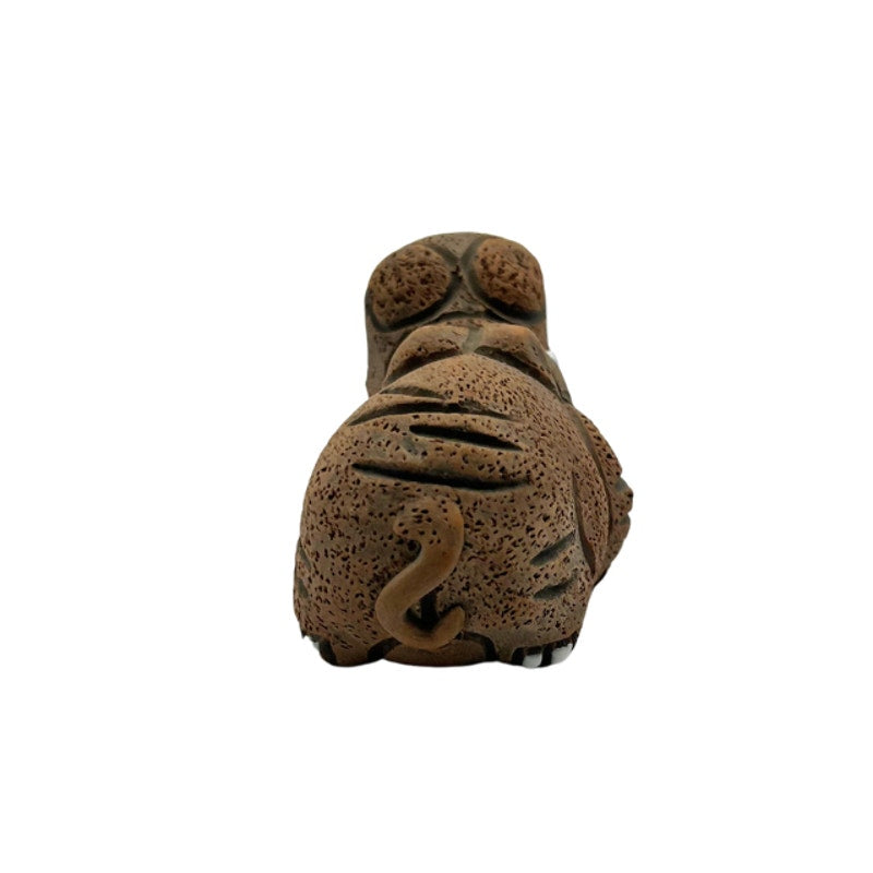 Vintage Casals of Peru Hippopotamus Terracotta Clay Figurine Folk Art