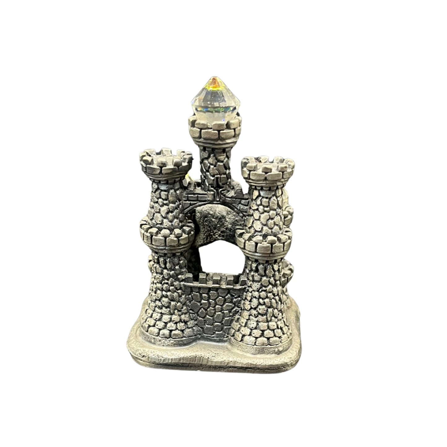 Vintage Tudor Mint Pewter The Dragon Gateway by Roger Gibbons Myth and Magic Pewter Crystal Figurine