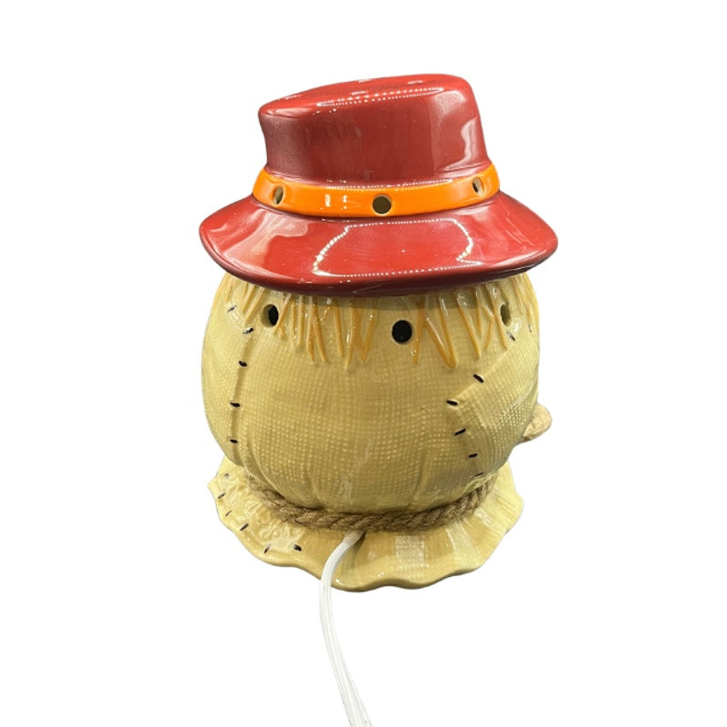 Retired Scentsy Scarecrow Wax Warmer  Harvest Collection with Box