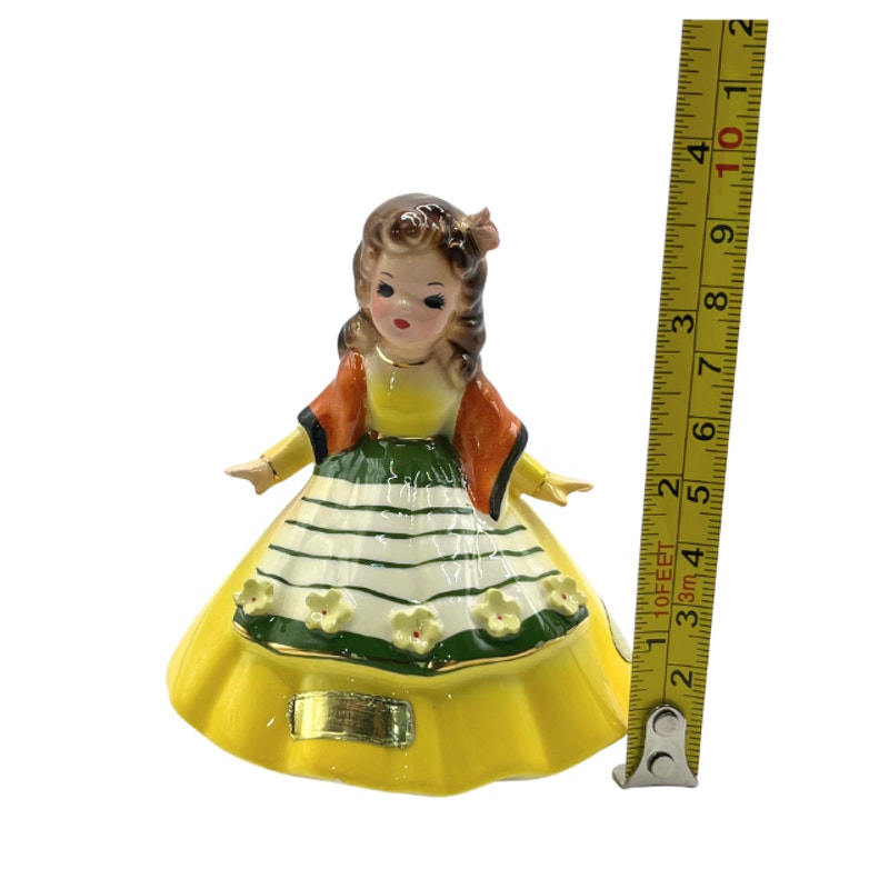 Vintage Josef Originals Little International Series Portugal Girl Figurine Signed