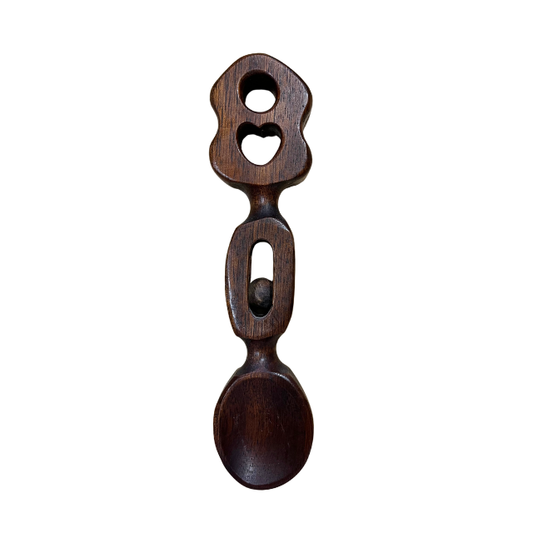 Reserved for Brenda - Vintage Welsh Love Spoon