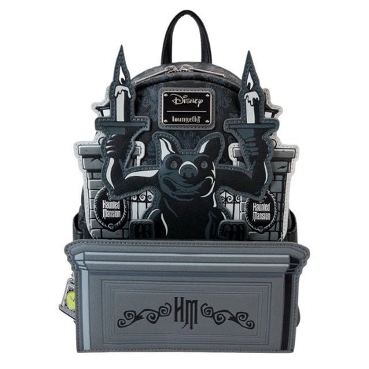 Loungefly Disney Haunted Mansion Gargoyle GlowInTheDark Mini Backpack NWTs